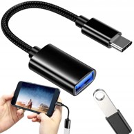 VERKGROUP Adapter USB-C na USB 3.0 OTG 11cm crni