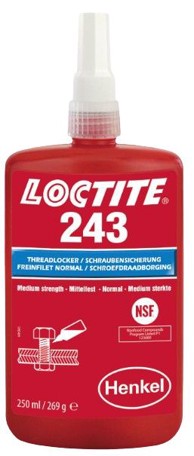 LOCTITE 243 Sredstvo za osiguranje vijaka 250 ml