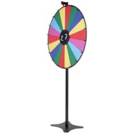 VEVOR Okretni kotač za nagrade, 18 utora, 91 x 34,5 x 181 cm