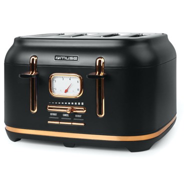 MUSE Toster MS-131 BC, 1800 W, crni