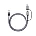 Adapter kabel CAT6 FTP na USB-A-C, 1 m