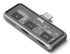 PD USB-C Hub s čitačem MicroSD kartica, sivi