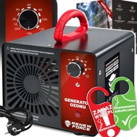 DEXXER Generator ozona 155 W, ozonator za uklanjanje mirisa 60 g/h