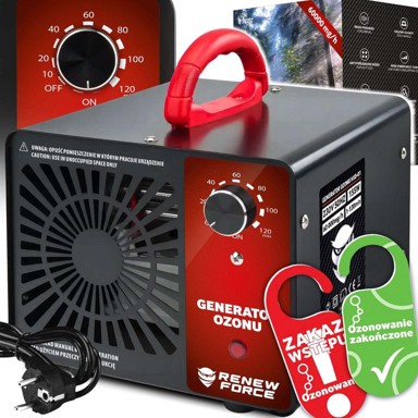 DEXXER Generator ozona 155 W, ozonator za uklanjanje mirisa 60 g/h