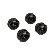 CORSAIR Ravna spojnica Hydro X Series XF Hardline, G1/4 inča na 12 mm AD Hardtube, 4 kom, crna 