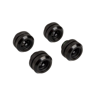 CORSAIR Ravna spojnica Hydro X Series XF Hardline, G1/4 inča na 12 mm AD Hardtube, 4 kom, crna 