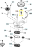 HUSQVARNA Osovina za CT153/CT154/CTH194/CTH163T/CTH164, 583571601
