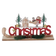 Božićna dekoracija, drvena