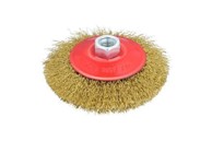 ENPRO Četka čašasta valovita 707300 (mesing) 100 mm M14, zlatna