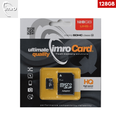 IMRO Memorijska kartica MicroSDHC, 128GB, Class 10