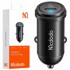 MCDODO Brzi auto punjač za mobitel USB-C 30 W LED, crni