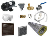 Instalacijski set za brodske klima uređaje ASB-05/09A