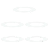 Set plastičnih tegla, plastika, bijela, velika