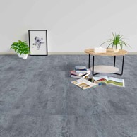Podne PVC samoljepljive obloge 55 komada, sivi 5 11 m² 