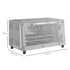 HOMESTAR Mini pećnica 9 L, srebrna