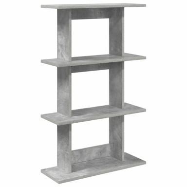 Zidna polica, 56 x 20 x 90 cm, siva