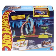 HOT WHEELS Neonska staza s dvostrukom petljom