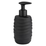 WENKO Crni keramički dozator sapuna 400 ml Illana 