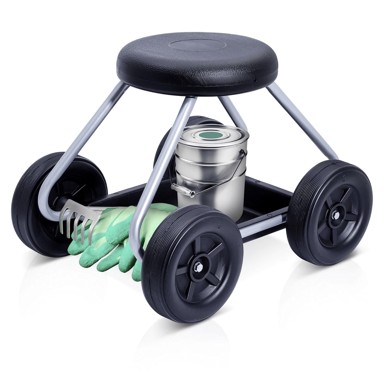 MAXIMEX Stolica za vrtlarenje Secura, crna