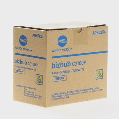 KONICA MINOLTA Toner za printer TNP-50Y A0X5254, žuti