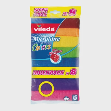 VILEDA Krpa za sve namjene Microfibre Colors 8/1