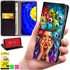 BLUEMOON Futrola tipa novčanik za Oppo Reno 15F / 15F FS - maska s otiskom + staklo 9H