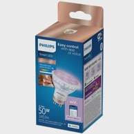 PHILIPS Smart Žarulja, GU10, WFB, 50W, Glass, 922-65, RGB