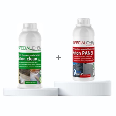SPECIALCHEM komplet za čišćenje i impregnaciju betonskih ograda Beton Panel, 1 l + 1 l