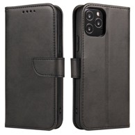 MG Preklopna maskica za Motorola Moto E32, magnet, crna