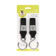 LÄSSIG CAS Kukice za kolica 2kom, srebrne