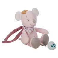 FREE 2 PLAY Plišana igračka na povlačenje MIŠICA ZOE 21 cm