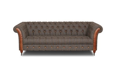 CHESTERFIELD Harris Tweed Candytuft club 3-Sjedišta Trosjed