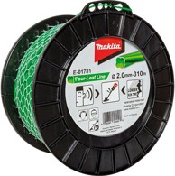 MAKITA Najlonski konac u obliku djeteline, 2,0 mm/310 m, zeleni