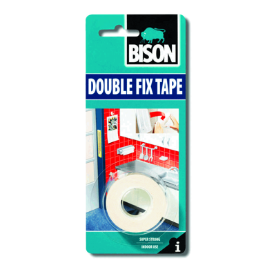 BISON Obostrano ljepljiva traka Montagekit 1,5 m x 19 mm