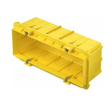 TEM Kutija pravokutna za zid od opeke, 7 mjesta, 65mm