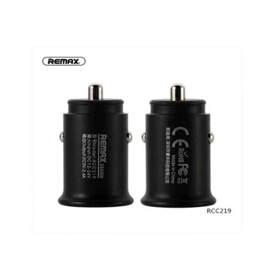 REMAX Auto punjač RCC219 12-24 V 2x USB 2,4 A, crna