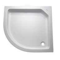 AQUAART Tuš kada Verso 90 polukružna ugradbena 900x900x100 PK