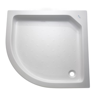 AQUAART Tuš kada Verso 90 polukružna ugradbena 900x900x100 PK