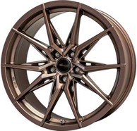 BROCK Aluminijski naplatak B42 8,5x20 5/108 ET45, brončano bakrena mat