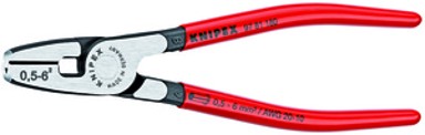 KNIPEX Kliješta za čahure, čeona izvedba, 0.5–6 mm²