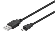 USB kabel A–Mini USB B 8P, M–M, 1,8 m