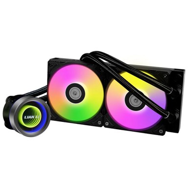 LIAN LI Komplet vodeno hlađenje Galahad II 240 Trinity, ARGB, crno