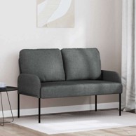 Sofa s jastukom 110 cm od šperploče, tamno siva