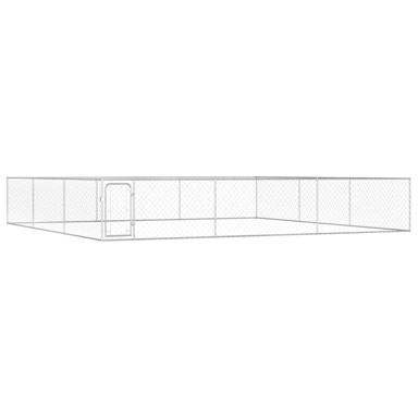Vanjski kavez za pse, 2 x 2 x 1 m, pocinčani čelik