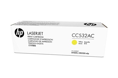 HP Originalni toner 304AC CC532AC, Color LaserJet CP2025, CM2320, žuta