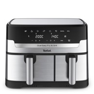 TEFAL Friteza na vrući zrak EY 905 D Dual Easy Fry & Grill, 2700 W, dupla