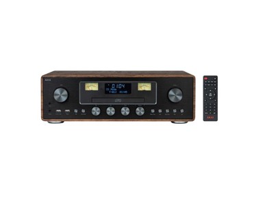 AKAI Mikro linija AM-100, CD, FM radio, DAB radio, Bluetooth, analogni VU mjerač, AUX ulaz, retro dizajn, drvo