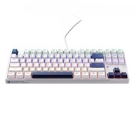 MACHENIKE Mehanička gaming tipkovnica K500B-B87, crveni switch, bijela