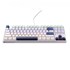 MACHENIKE Mehanička gaming tipkovnica K500B-B87, crveni switch, bijela