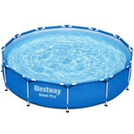 BESTWAY Steel Pro bazen, 366 x 76 cm, s uloškom za filtraciju